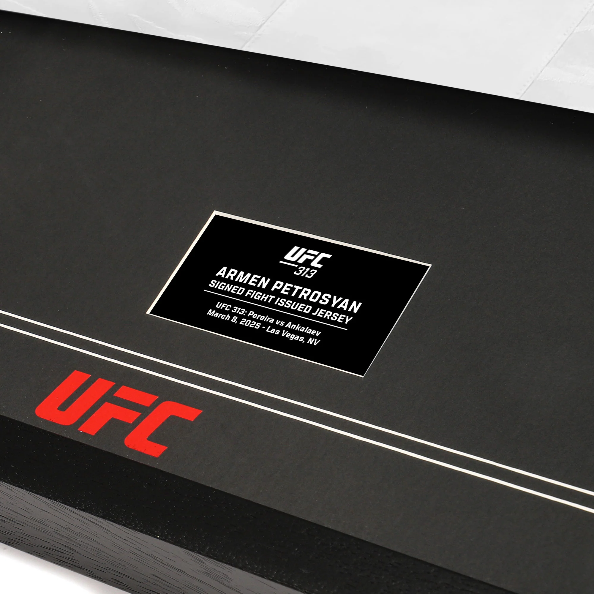 Armen Petrosyan Signed 1-of-1 Fight Issued Jersey UFC 313: Pereira vs Ankalaev - Image 3