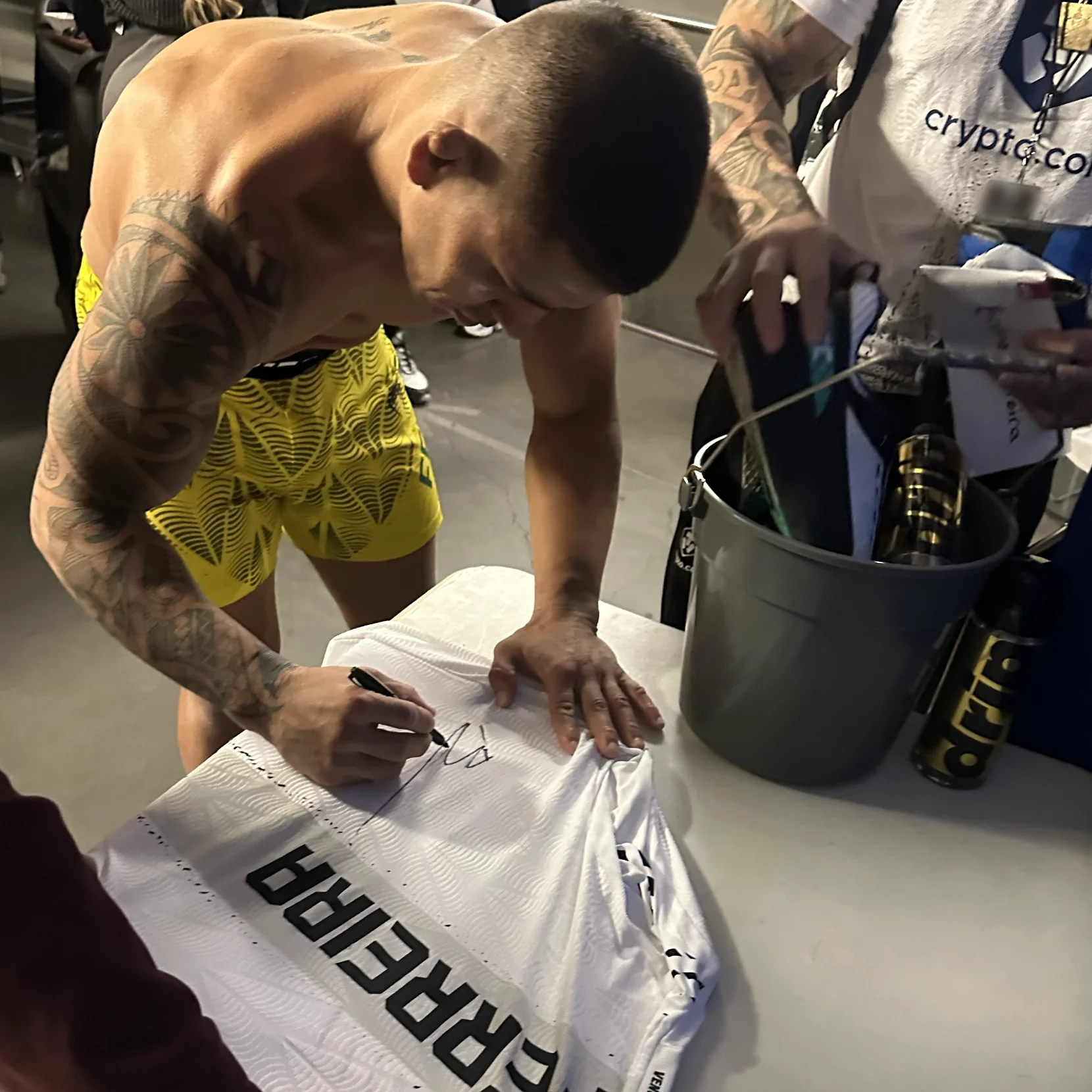 Brunno Ferreira Signed 1-of-1 Fight Worn Jersey UFC 326: Holloway vs Oliveira 2 - Image 3
