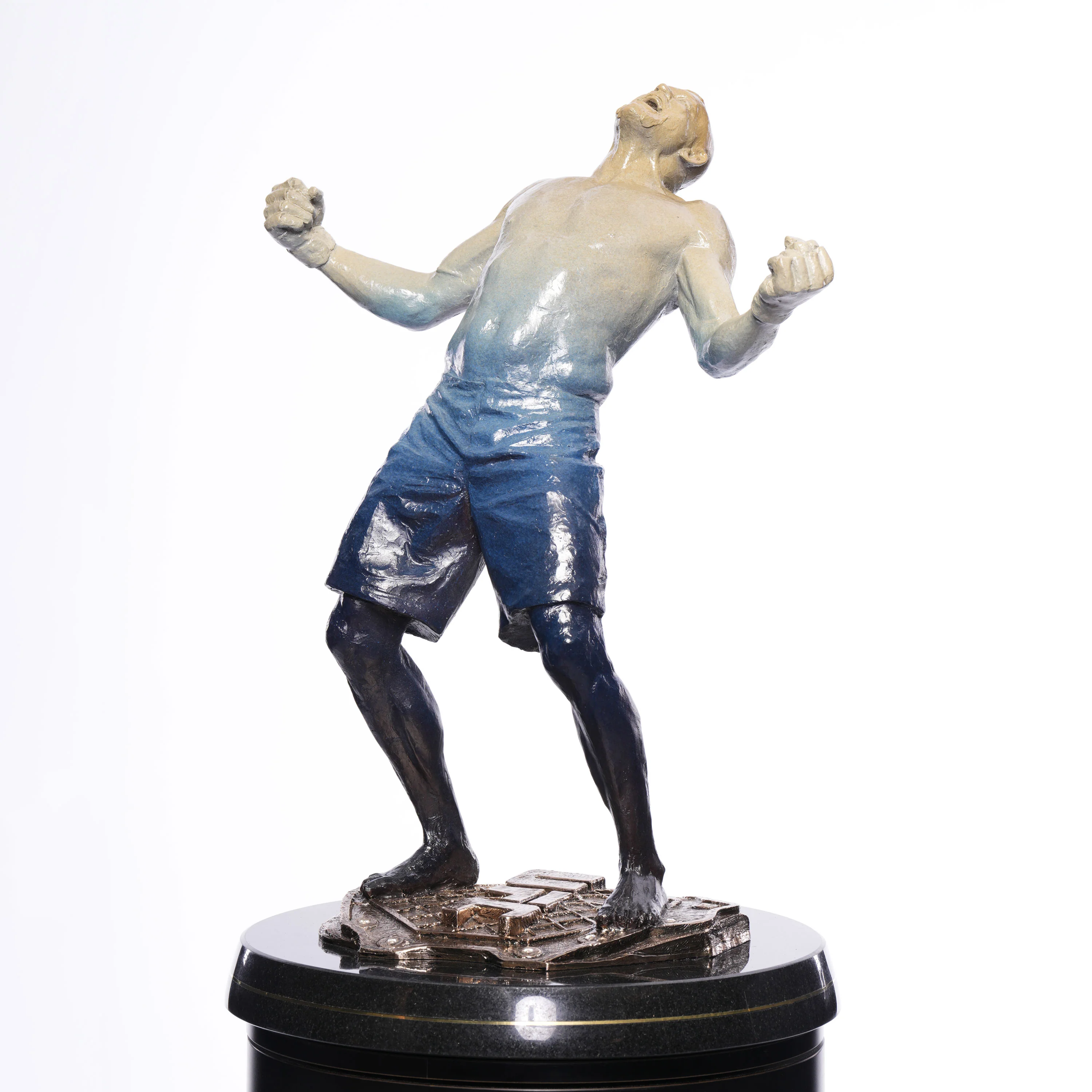 Chuck Liddell Blue Diamond 1-of-1 Sculpture