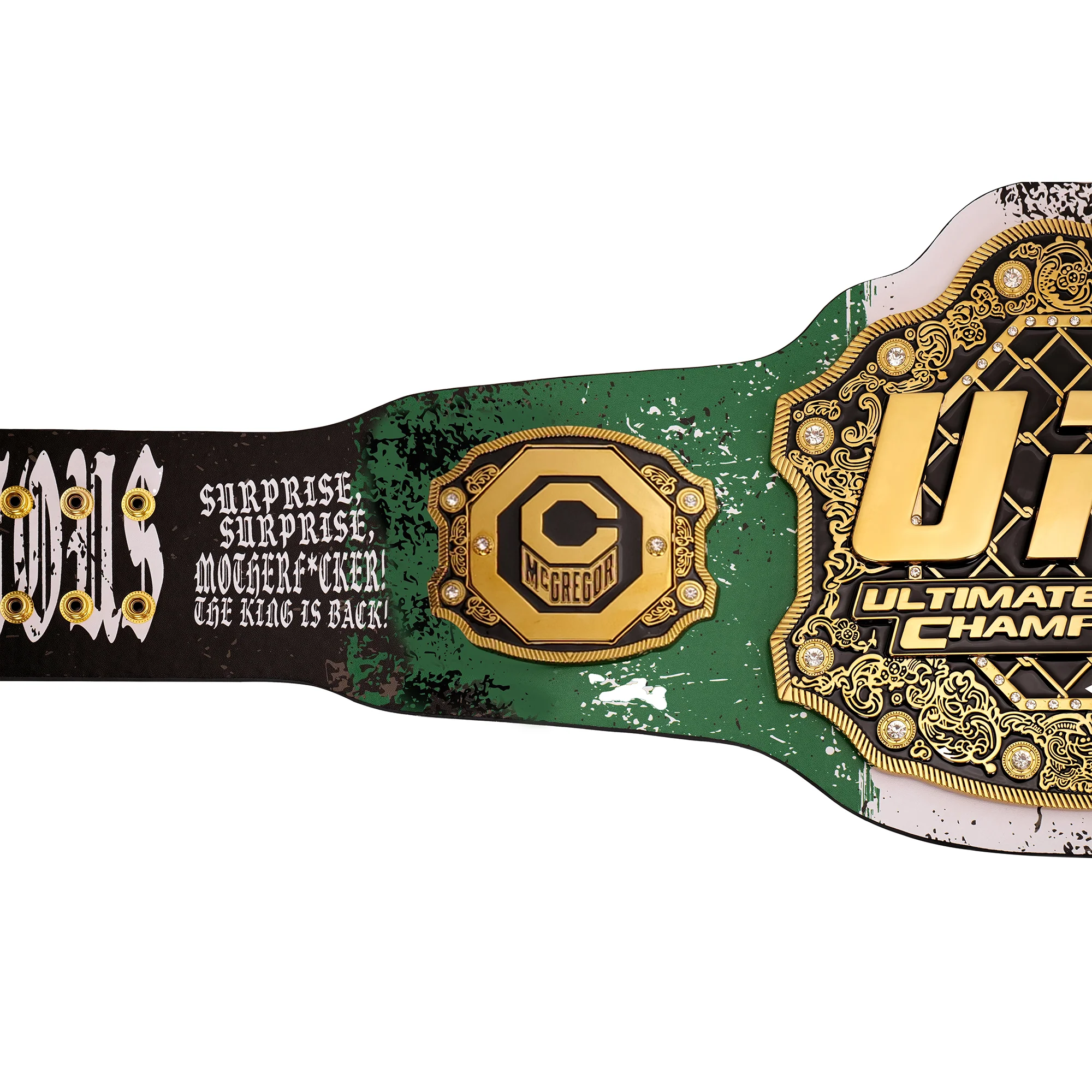 Conor McGregor Signed UFC Classic Replica Belt - Image 6