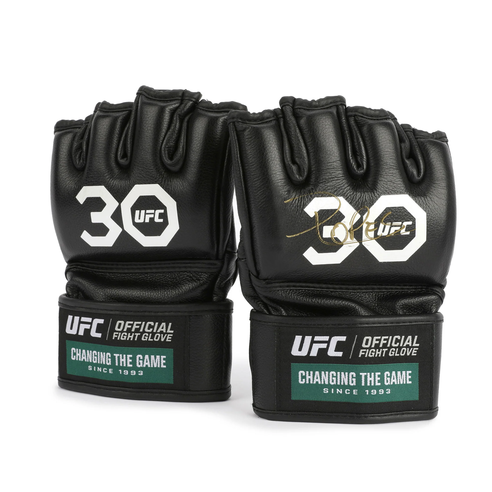Diego Lopes Signed Official UFC Fight Gloves - 30th Anniversary Edition - Image 2