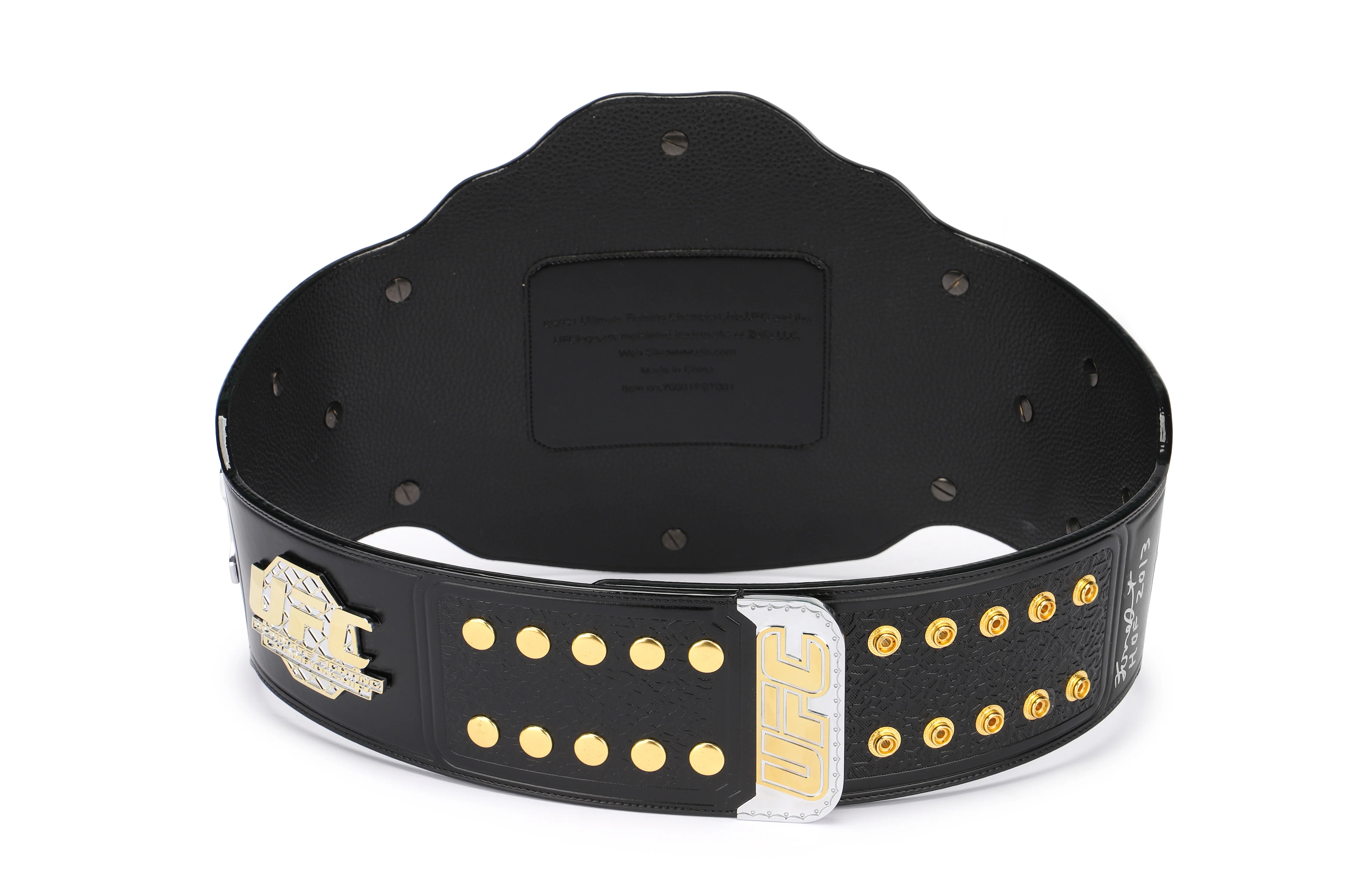 Forrest Griffin Signed UFC Replica Classic Championship Belt - Image 4