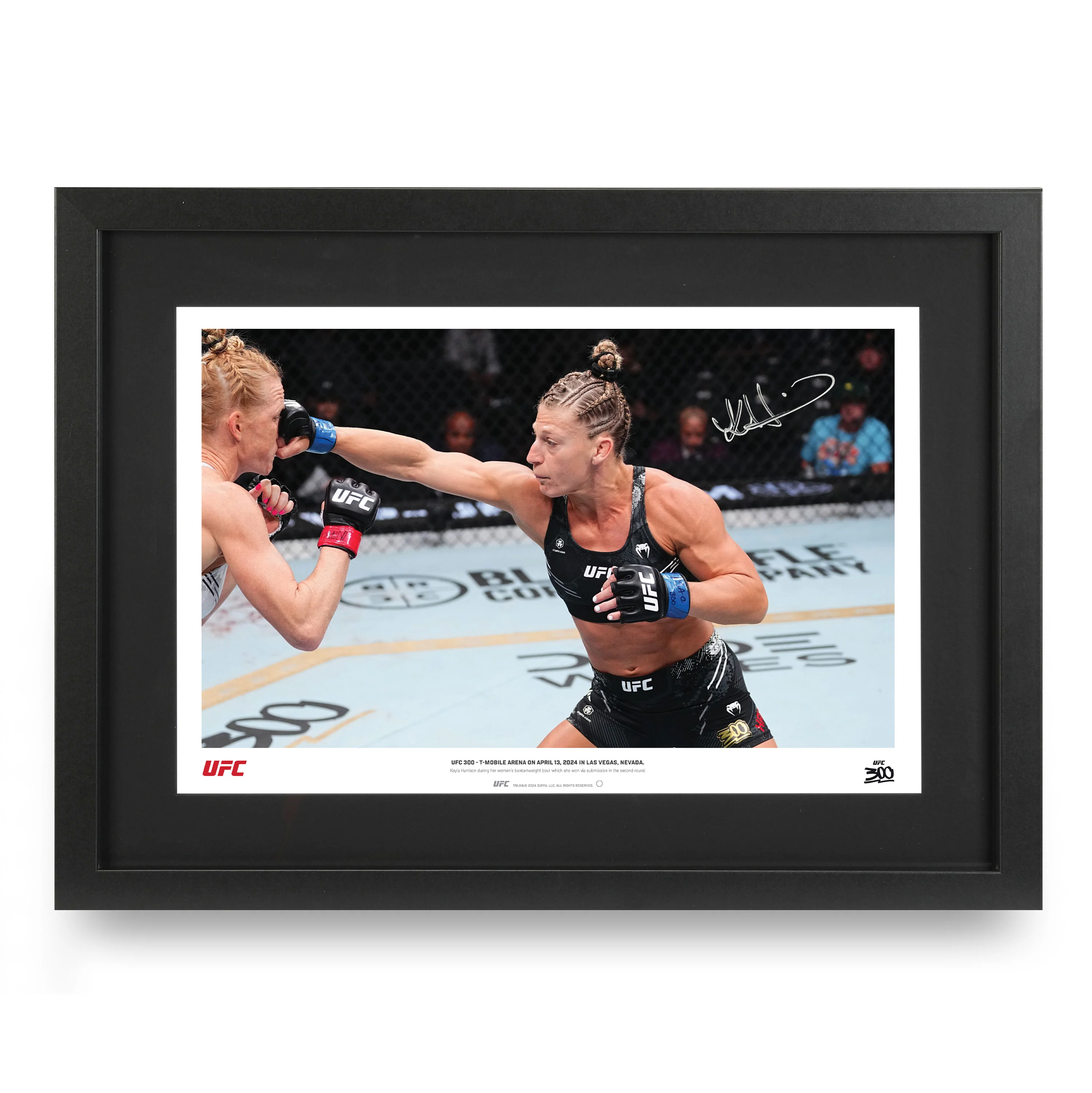 Kayla Harrison Signed Photo UFC 300