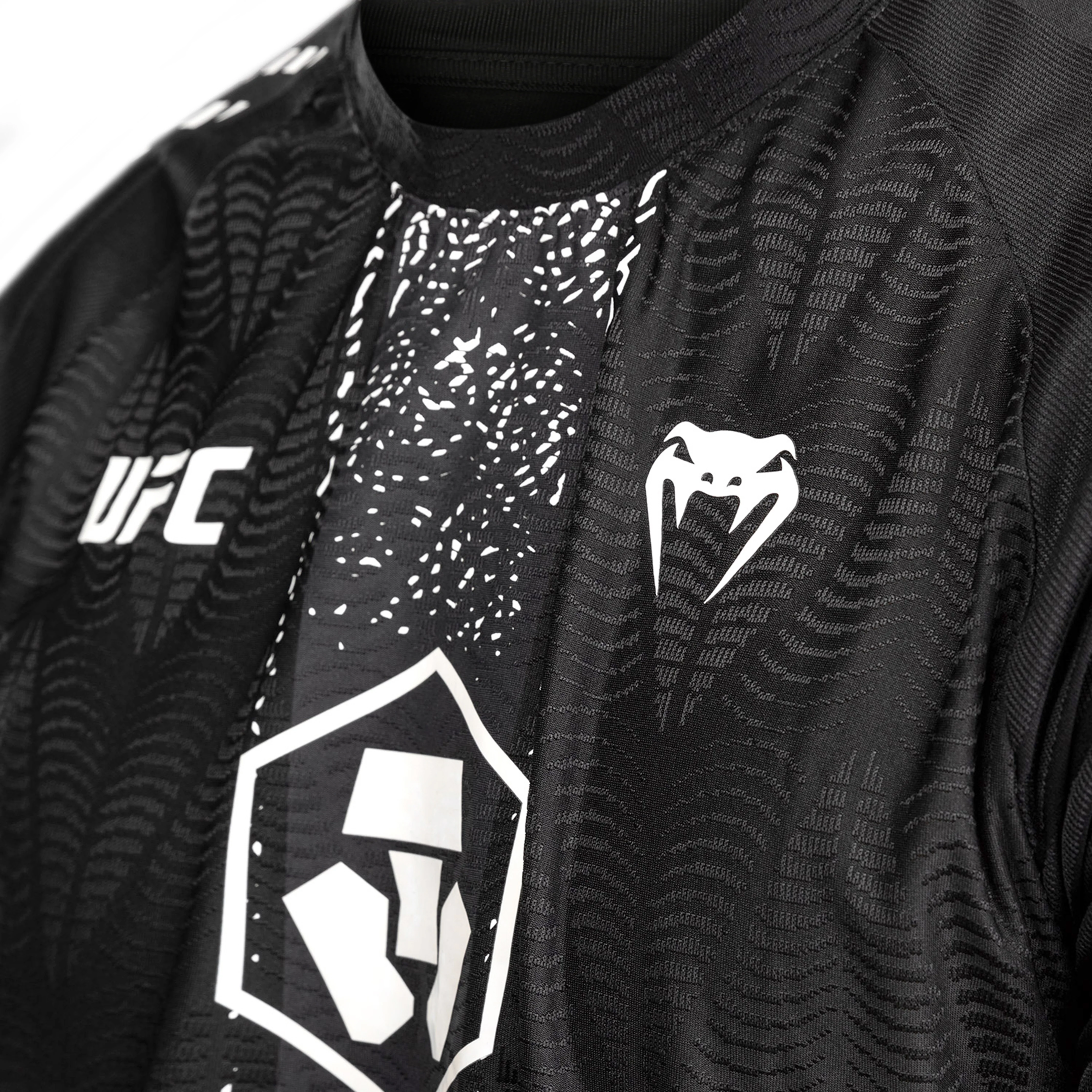 Mansur Abdul-Malik Signed 1-of-1 Fight Worn Jersey UFC Fight Night: Adesanya vs Pyfer - Image 3