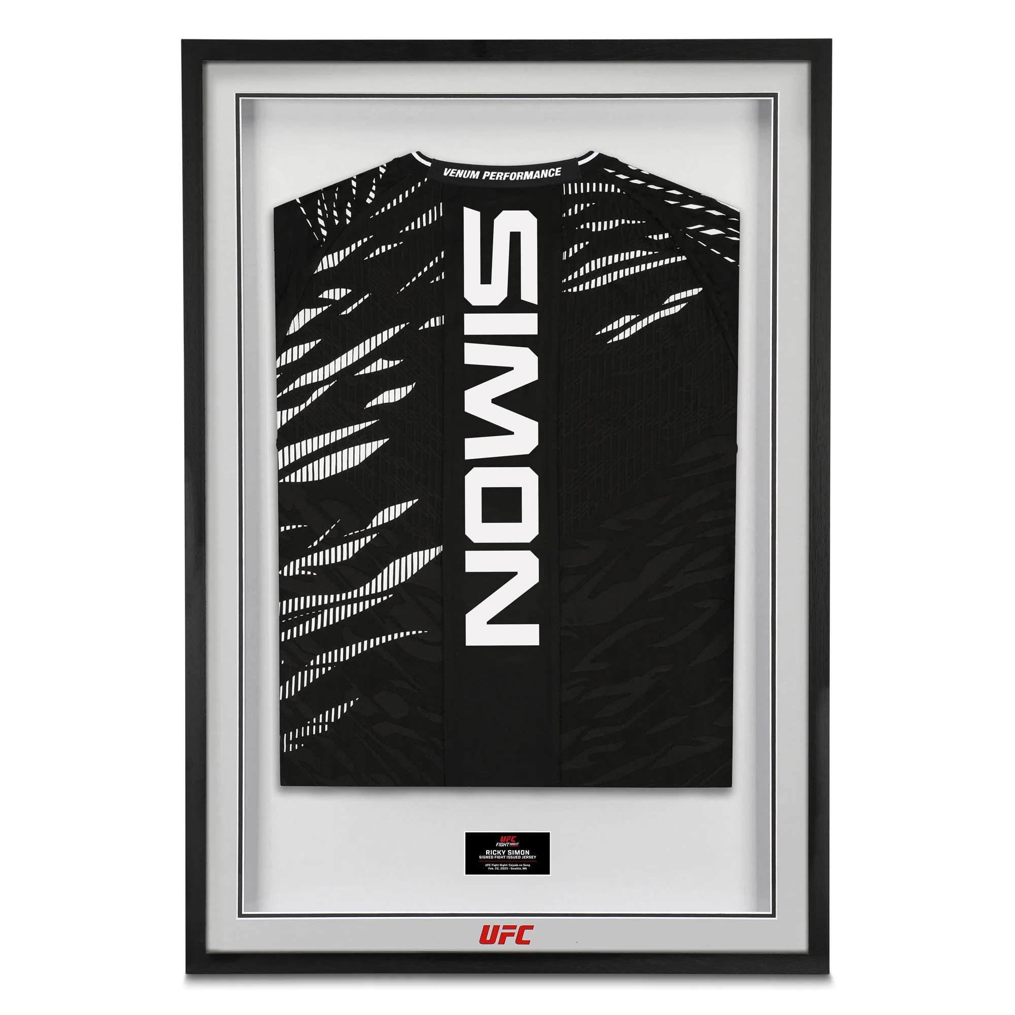 Ricky Simon Signed 1-of-1 Fight Issued Jersey UFC Fight Night: Cejudo vs Song