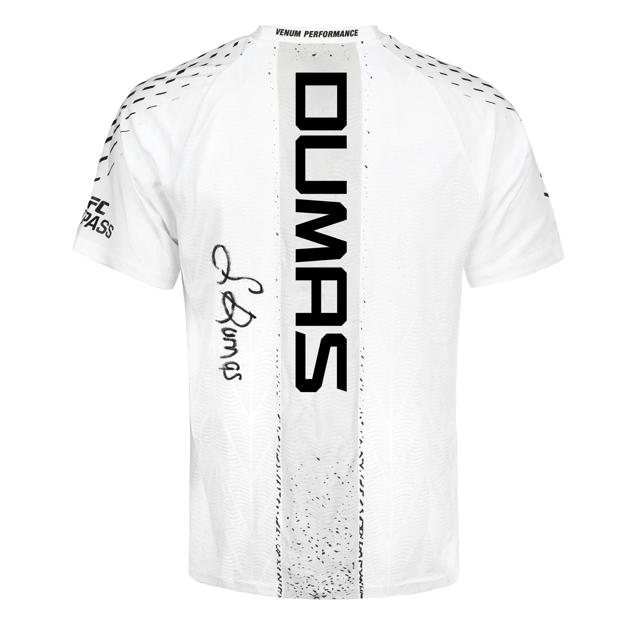 Sedriques Dumas Signed 1-of-1 Fight Worn Jersey UFC Fight Night: Sterling vs Zalal
