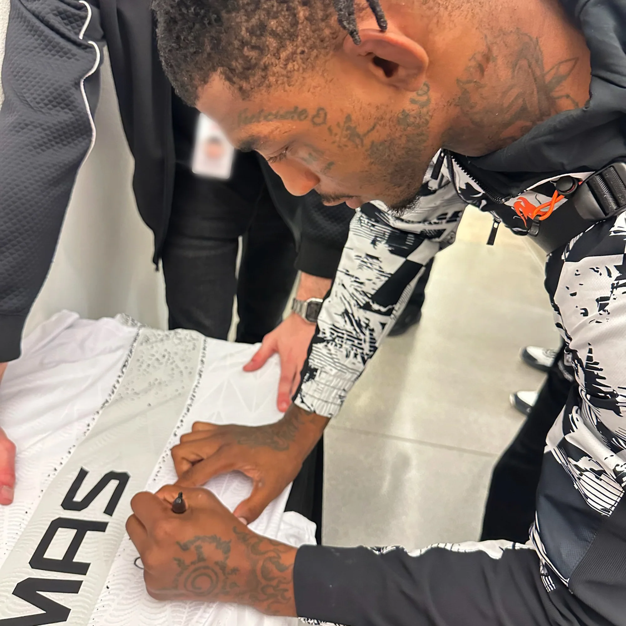 Sedriques Dumas Signed 1-of-1 Fight Worn Jersey UFC Fight Night: Sterling vs Zalal - Image 2