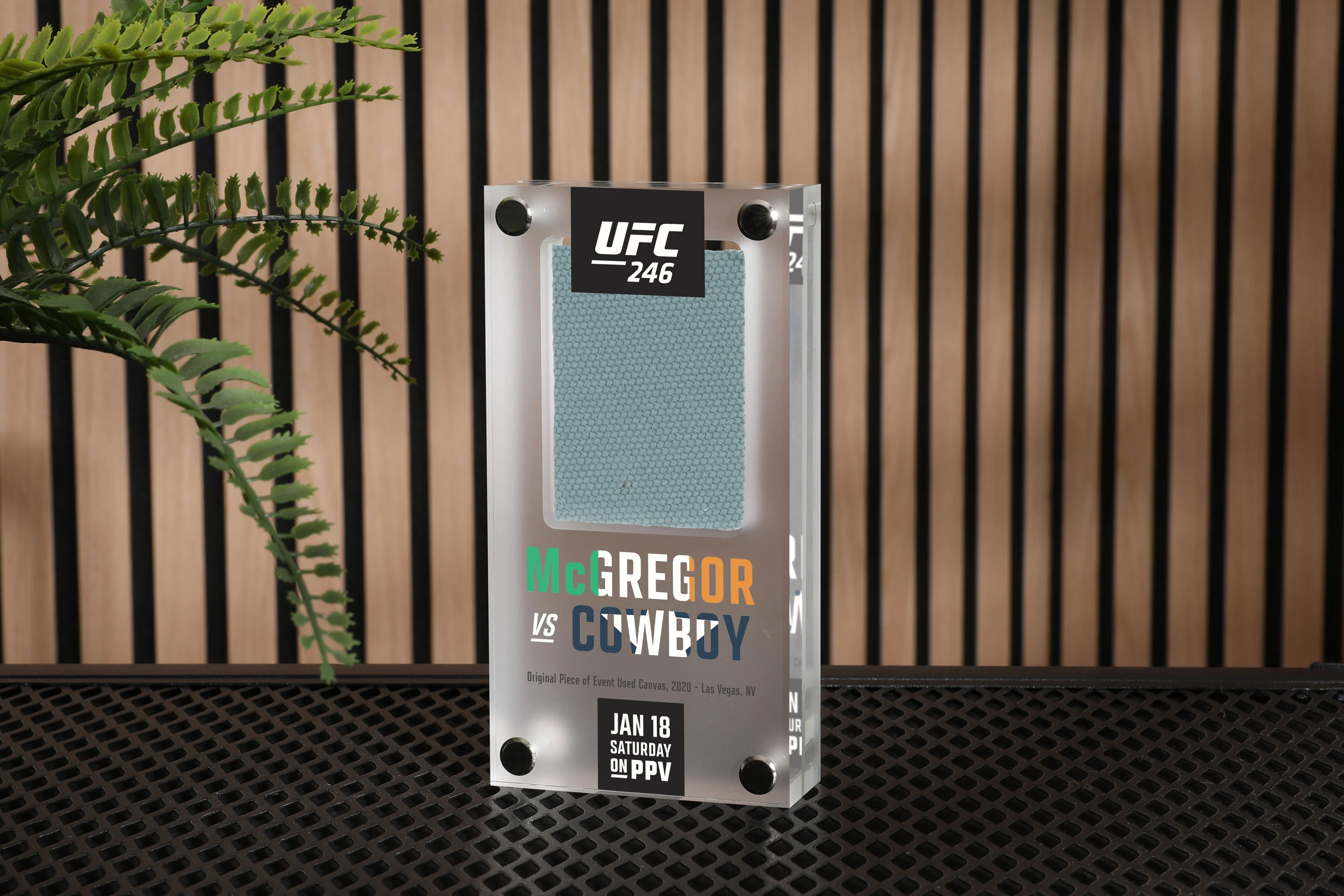 UFC 246: McGregor vs Cowboy Canvas In Acrylic - Image 4