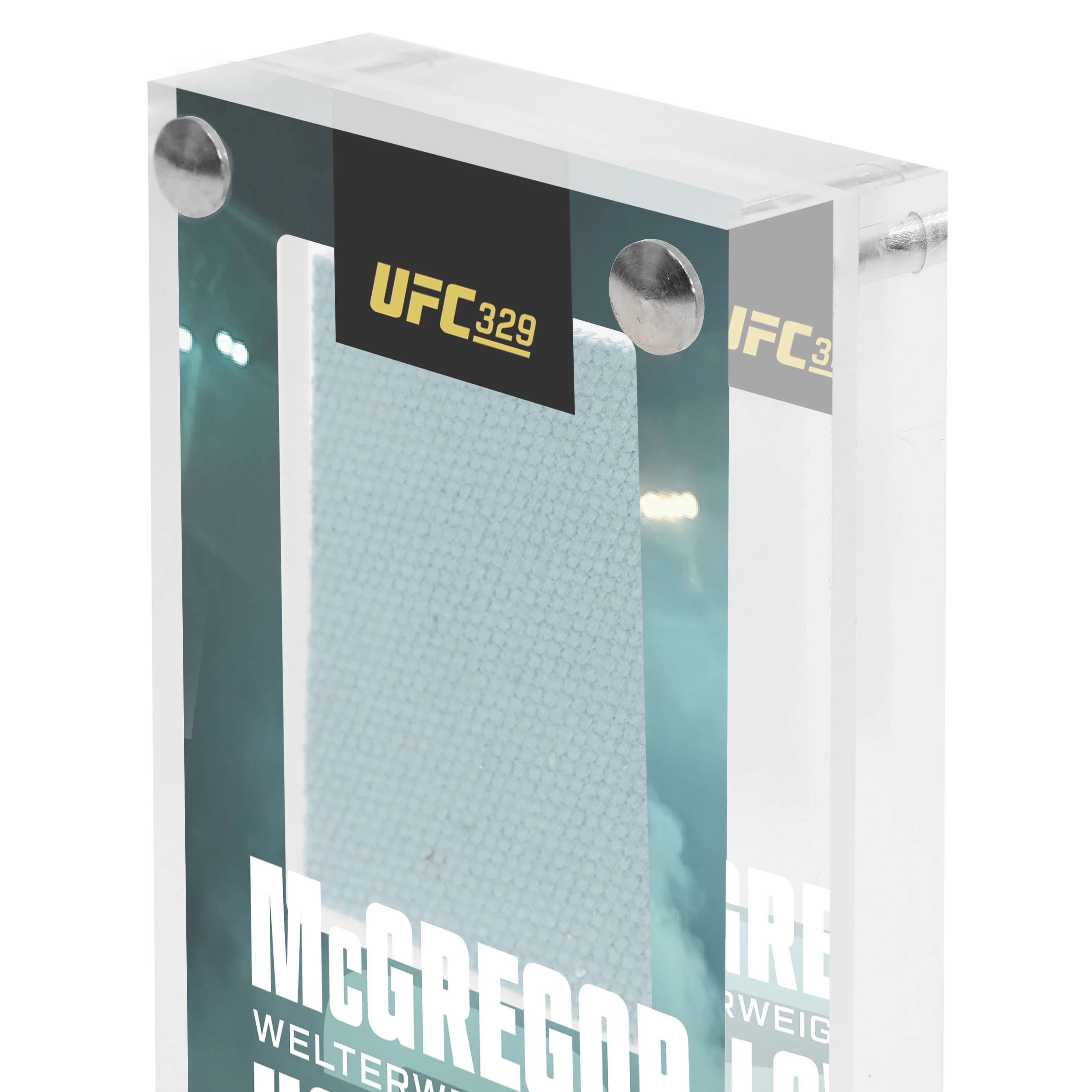 UFC 329: McGregor vs Holloway 2 Canvas in Acrylic - Image 3