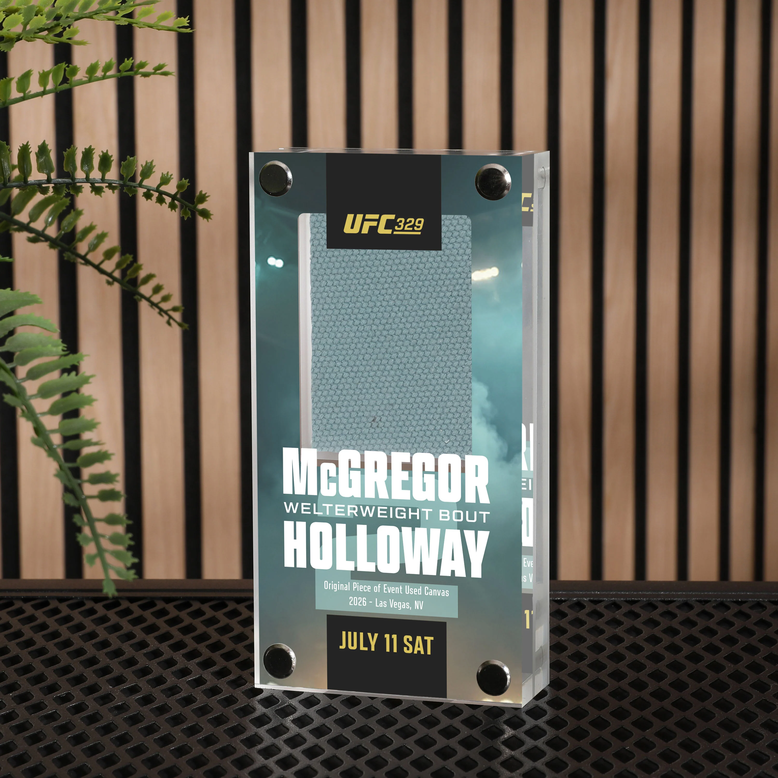 UFC 329: McGregor vs Holloway 2 Canvas in Acrylic - Image 4