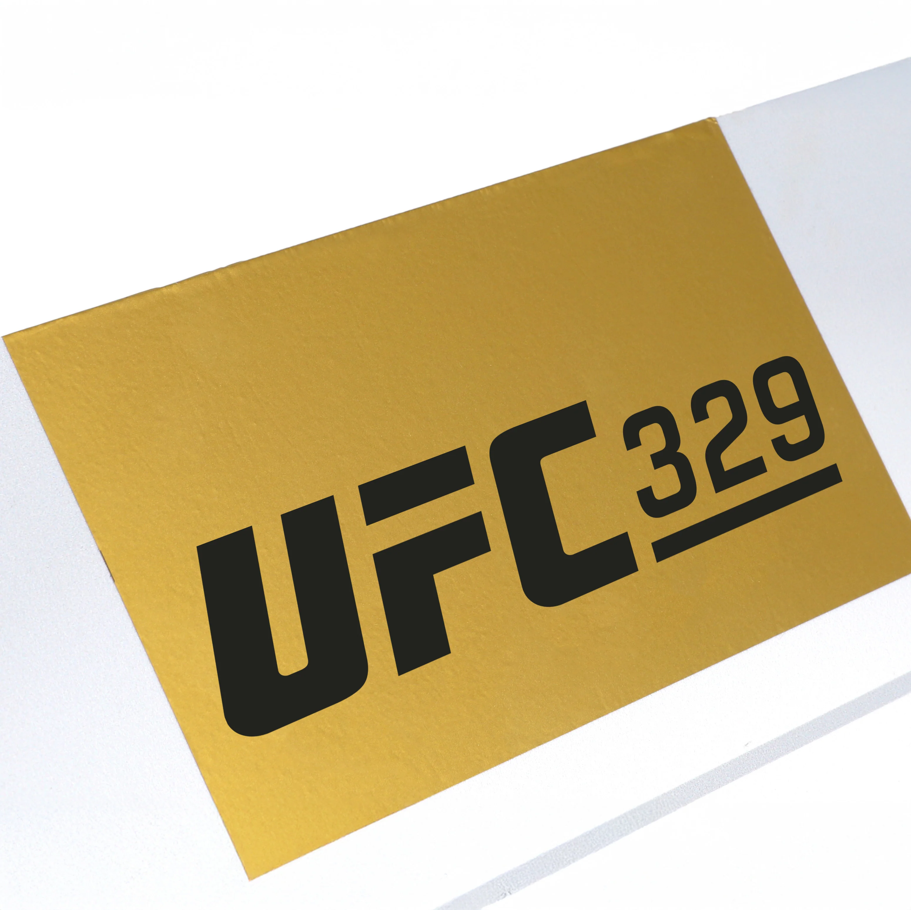 UFC 329: McGregor vs Holloway 2 Event Used Round Card Two - Image 5