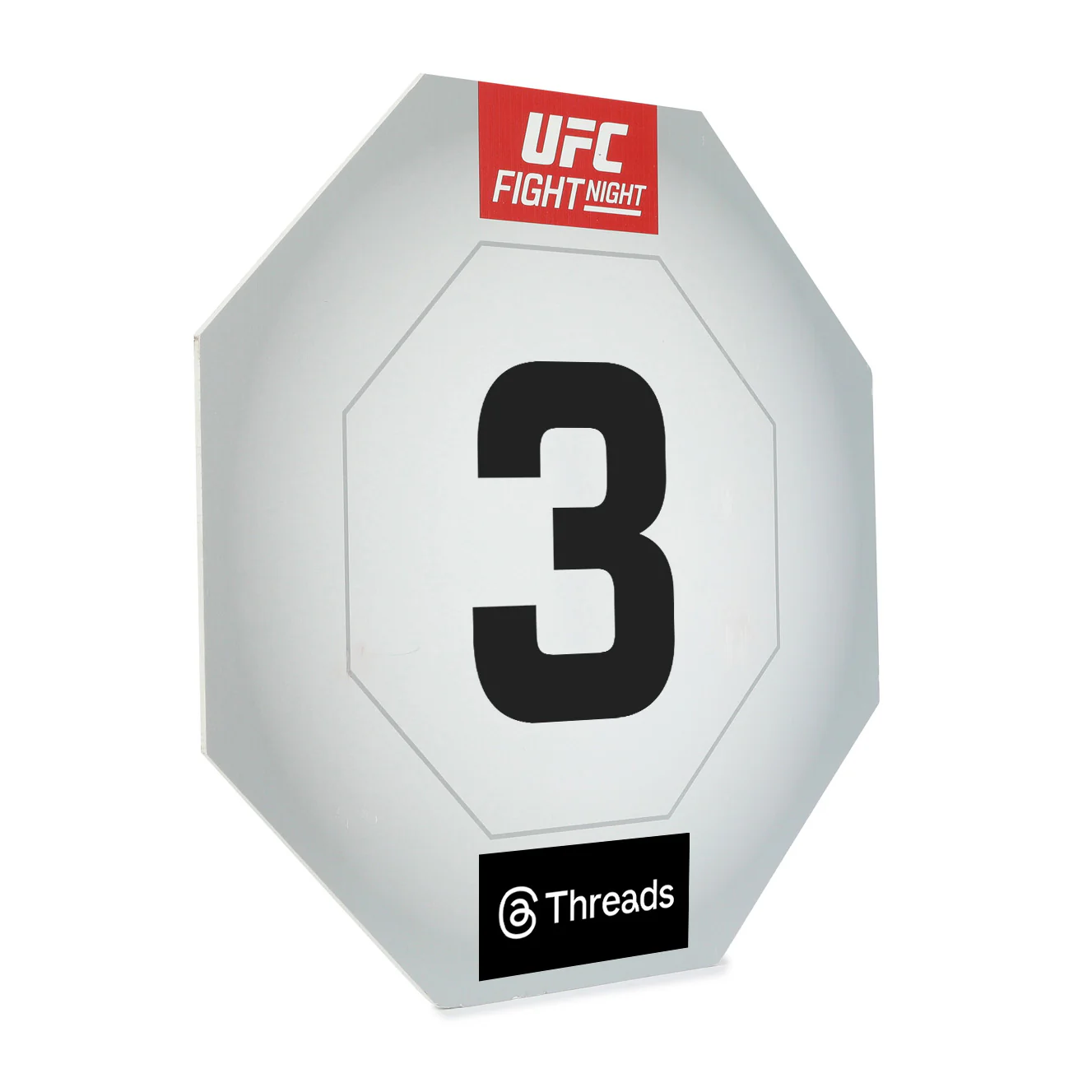 UFC Fight Night: Sterling vs Zalal Event Used Round Card Three - Image 2
