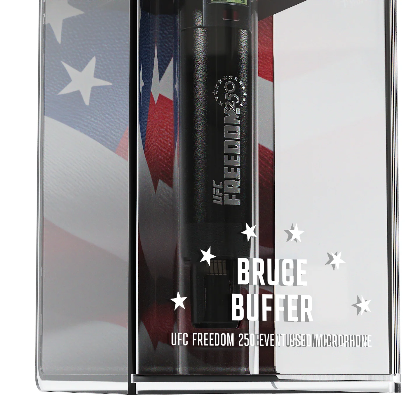UFC Freedom 250: Topuria vs Gaethje Event Used Bruce Buffer Microphone - Image 3