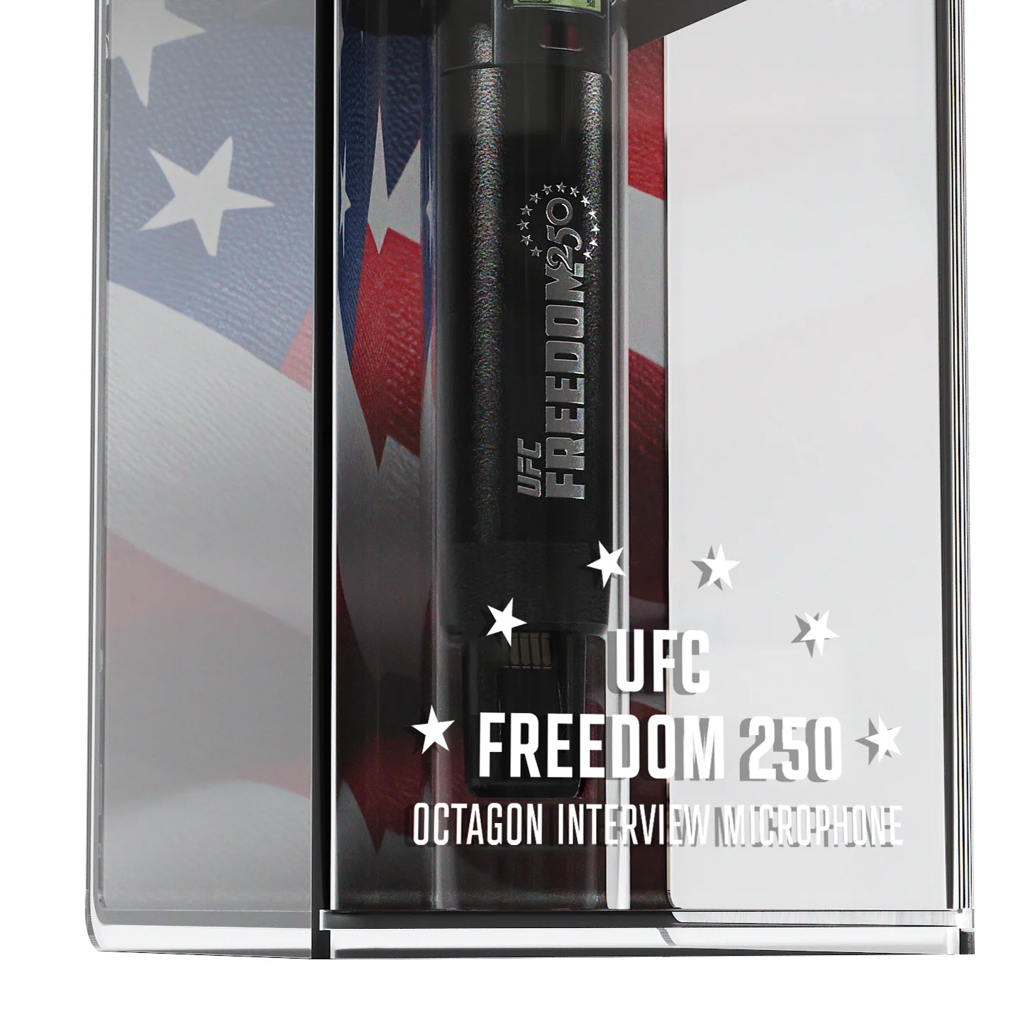 UFC Freedom 250: Topuria vs Gaethje Event Used Octagon Interview Microphone - Image 3