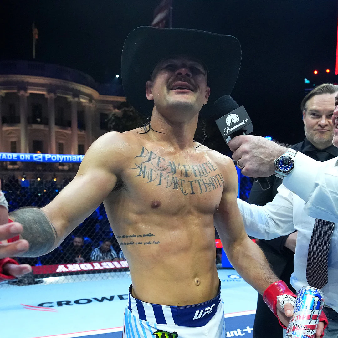 UFC Freedom 250: Topuria vs Gaethje Event Used Octagon Interview Microphone - Image 8
