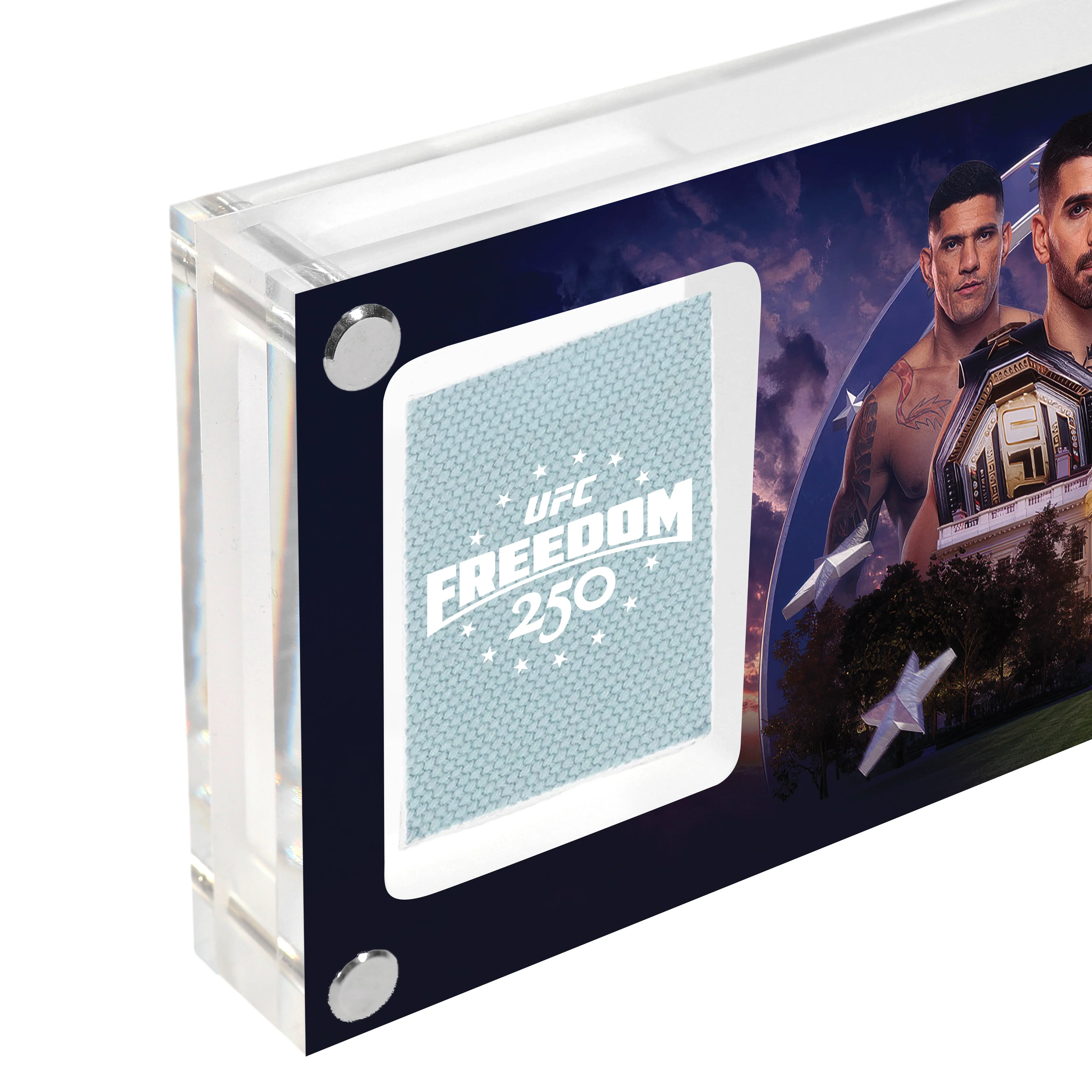 UFC Freedom 250: Topuria vs Gaethje Limited Edition Canvas in Acrylic - Image 3