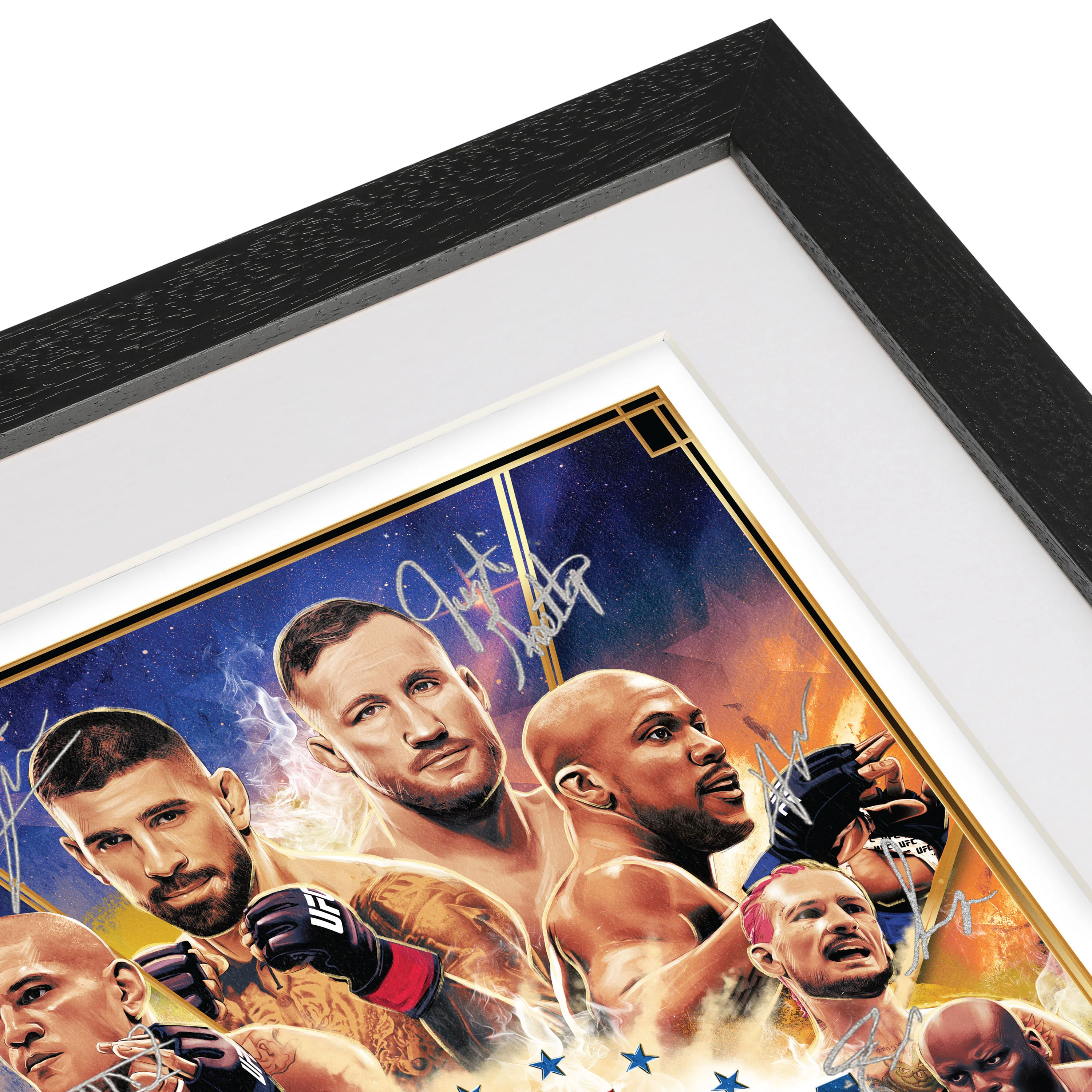 UFC Freedom 250: Topuria vs Gaethje Signed Artist Series Print - Image 3