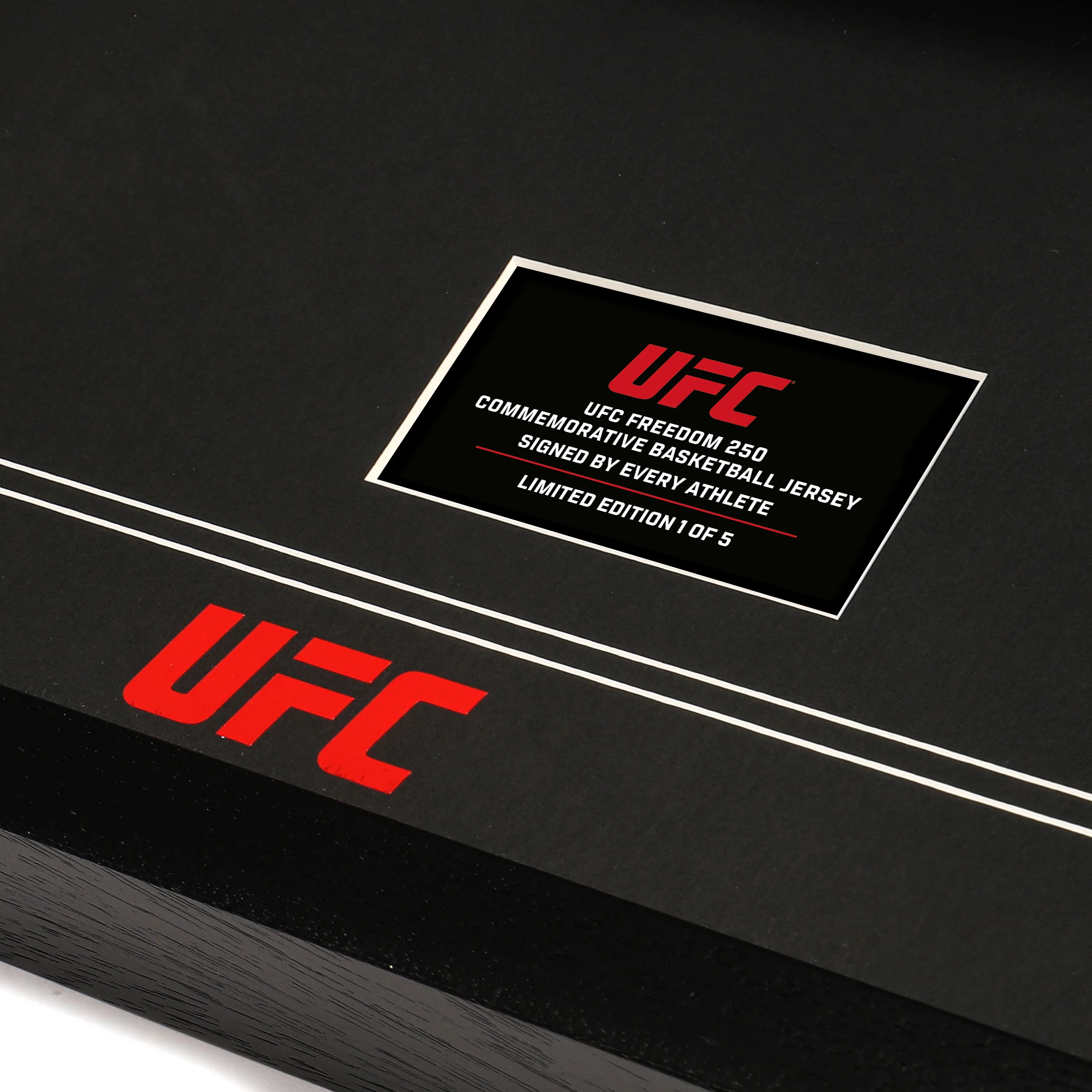 UFC Freedom 250: Topuria vs Gaethje Signed Commemorative Basketball Jersey - Image 6