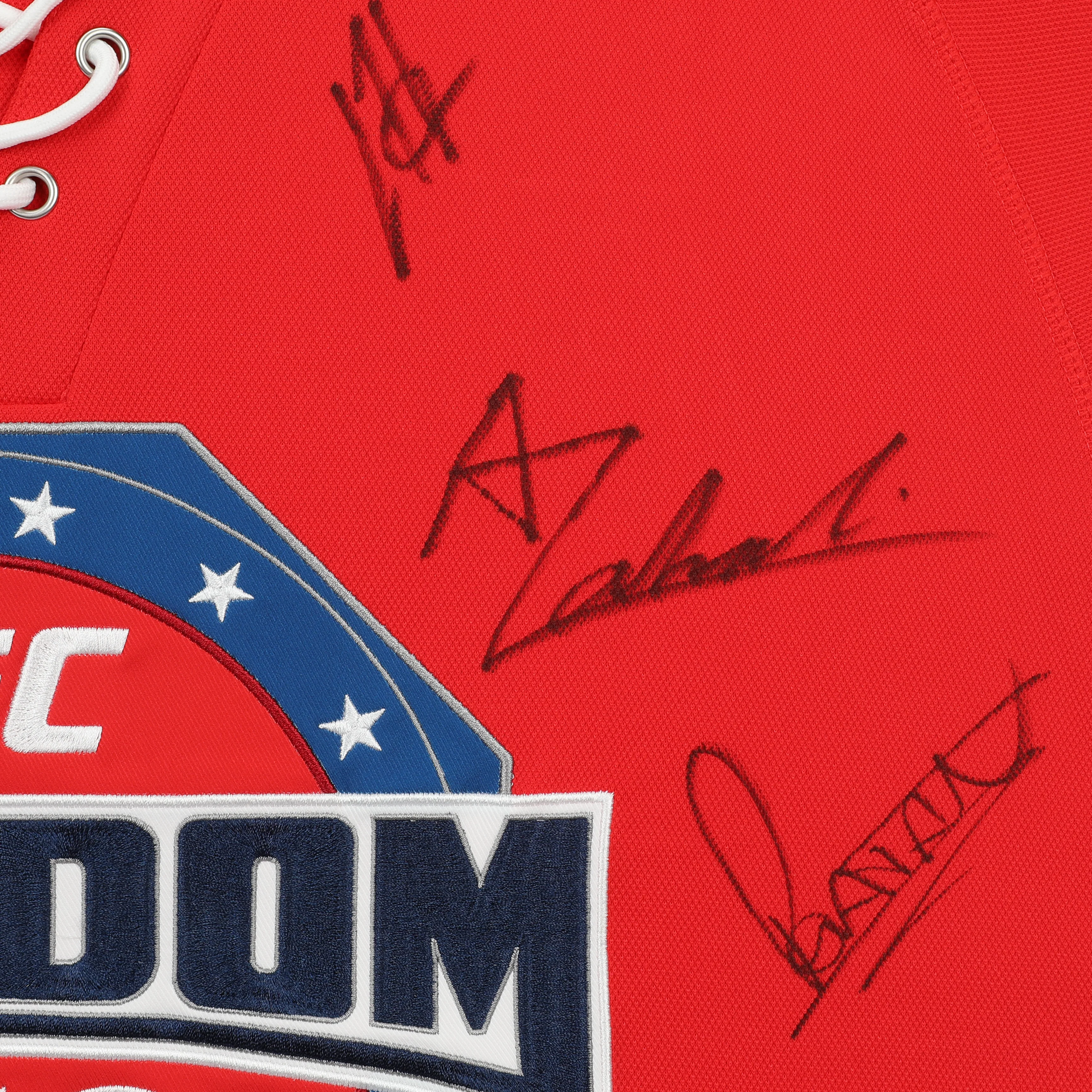 UFC Freedom 250: Topuria vs Gaethje Signed Commemorative Hockey Jersey - Image 4